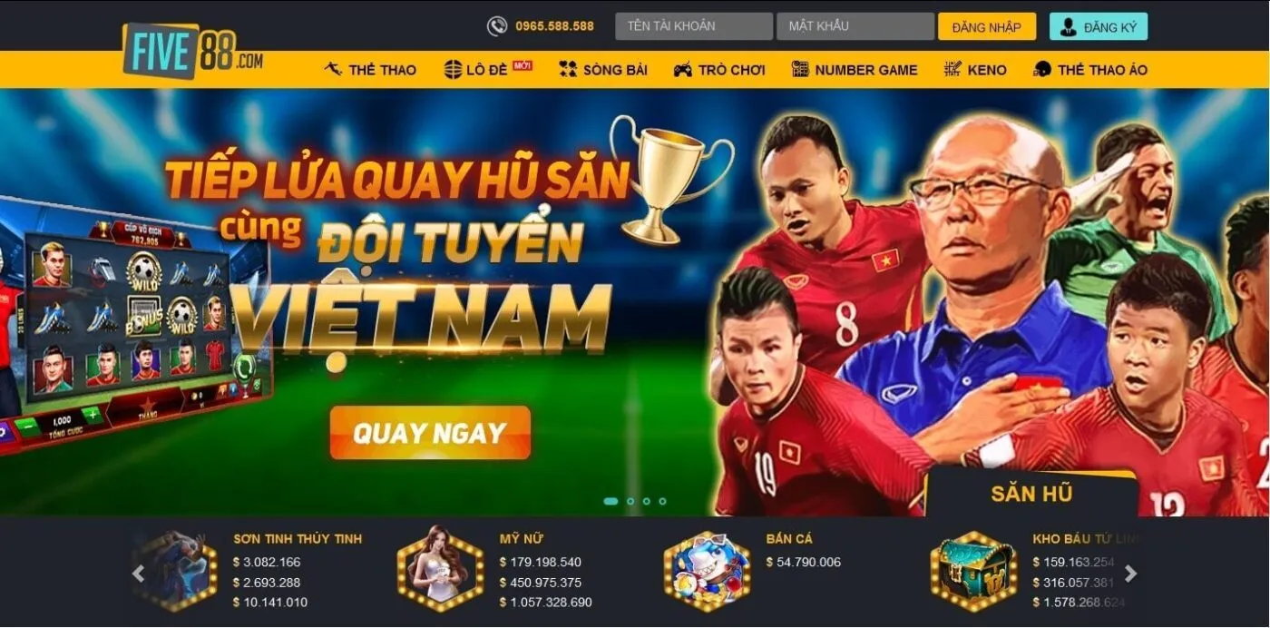 Trải nghiệm cá cược Casino Online chất lượng tại Five88