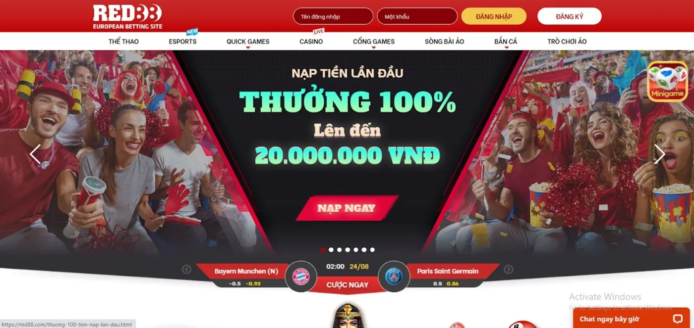 Red88 - Cá cược Xóc đĩa chất lượng hàng đầu với cơ hội thắng khủng